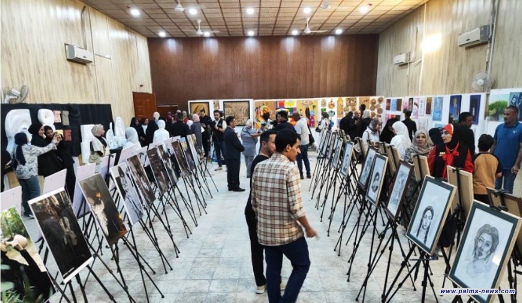 عروض مسرحية وفنية لمعهد الفنون الجميلة للبنات في ذي قار